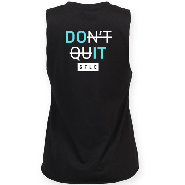 Skwat  - Don't Quit Ladies High Neck Vest Thumbnail