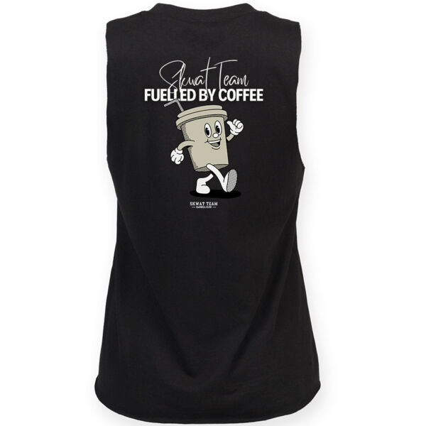 Skwat  - Fuelled By Coffee Ladies High Neck Vest Thumbnail