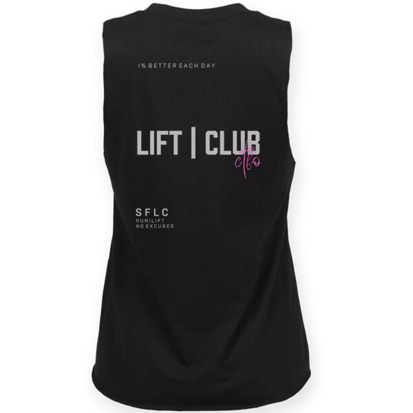 Skwat  - Lift Club Pink Ladies High Neck Vest Thumbnail